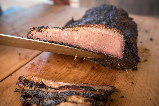 Prime Brisket, Cooked, "Low and Slow" Over Mesquite