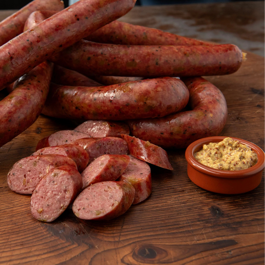 Perini Ranch steakhouse, beef sausage, beef by mail, mail order beef, best bbq in texas, buffalo gap texas beef, mesquite smoked, authentic german sausage